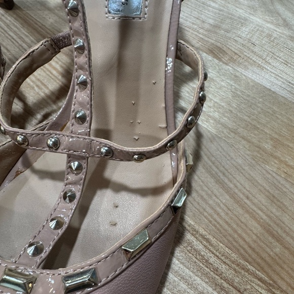 I.N.C. International Concepts Carma Pointed Toe Studded Kitten Heel Pumps - Picture 3 of 4